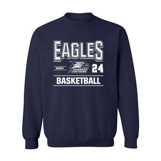 Georgia Southern - NCAA Men's Basketball : Andres Burney - Classic Fashion Shersey Crewneck Sweatshirt-0
