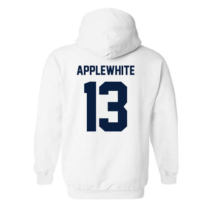 Georgia Southern - NCAA Men's Basketball : Alden Applewhite - Classic Fashion Shersey Hooded Sweatshirt-1