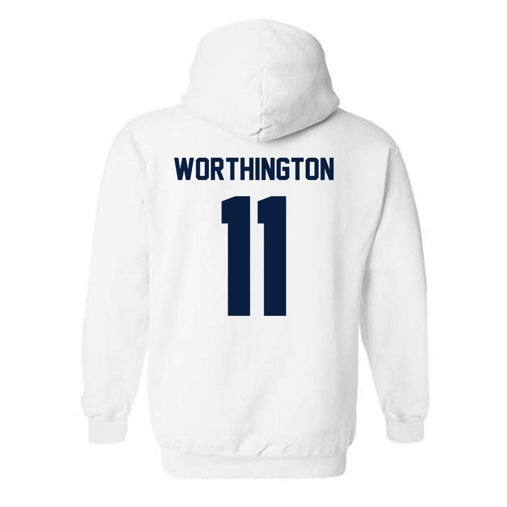 Georgia Southern - NCAA Softball : Hannah Worthington - Classic Fashion Shersey Hooded Sweatshirt-1