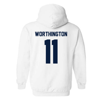Georgia Southern - NCAA Softball : Hannah Worthington - Classic Fashion Shersey Hooded Sweatshirt-1