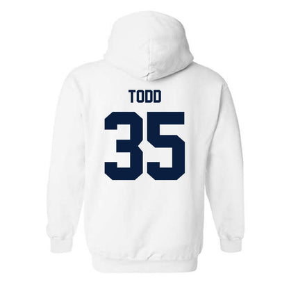 Georgia Southern - NCAA Football : Taeo Todd - Classic Fashion Shersey Hooded Sweatshirt-1