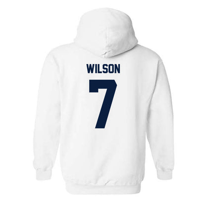Georgia Southern - NCAA Women's Soccer : Kendall Wilson - Classic Fashion Shersey Hooded Sweatshirt-1