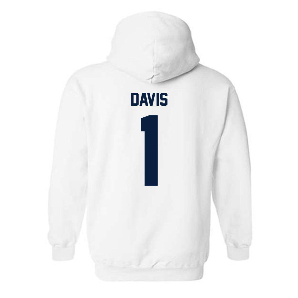 Georgia Southern - NCAA Football : Jayden Davis - Classic Fashion Shersey Hooded Sweatshirt-1