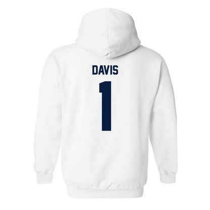 Georgia Southern - NCAA Football : Jayden Davis - Classic Fashion Shersey Hooded Sweatshirt-1