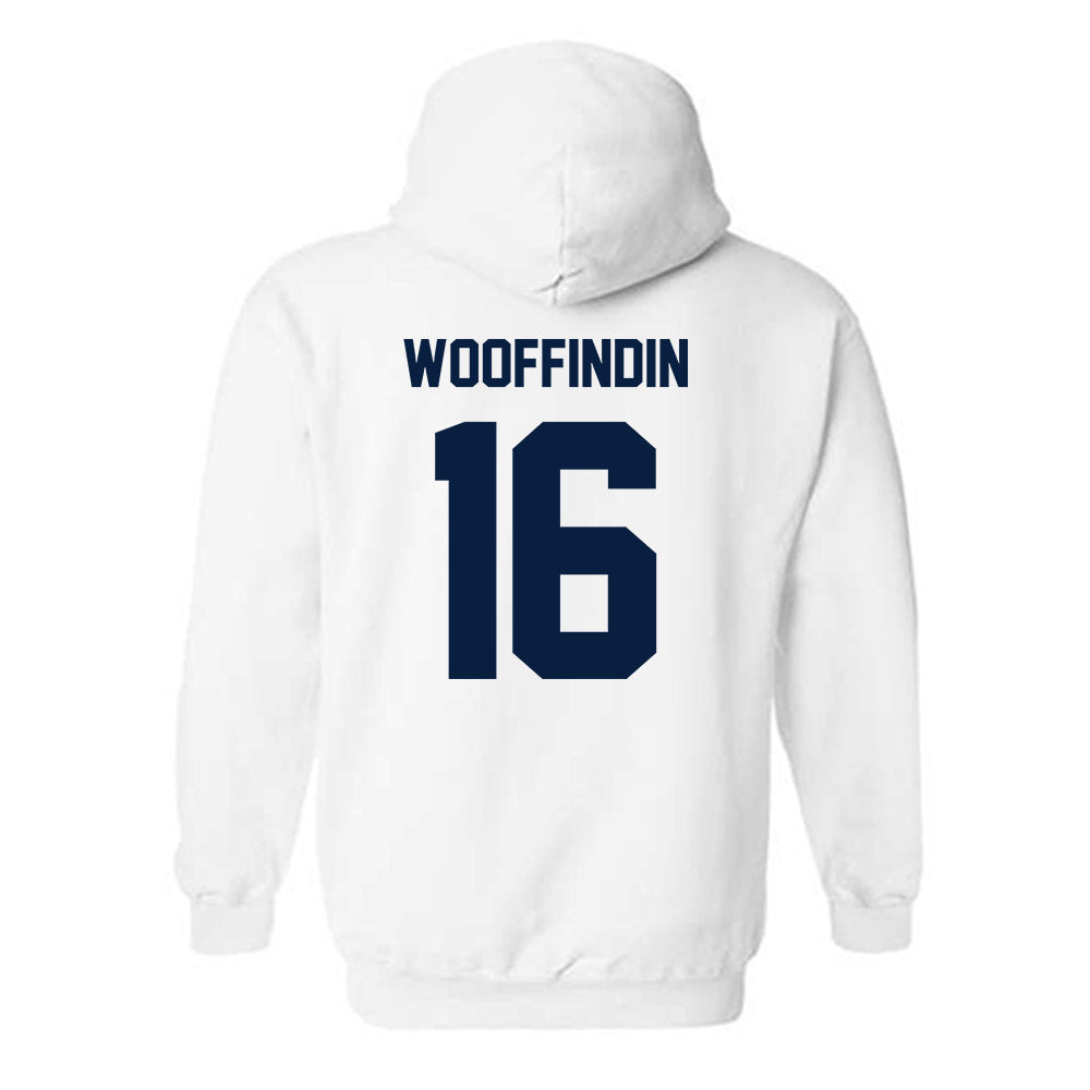 Georgia Southern - NCAA Women's Soccer : Libby Wooffindin - Classic Fashion Shersey Hooded Sweatshirt-1