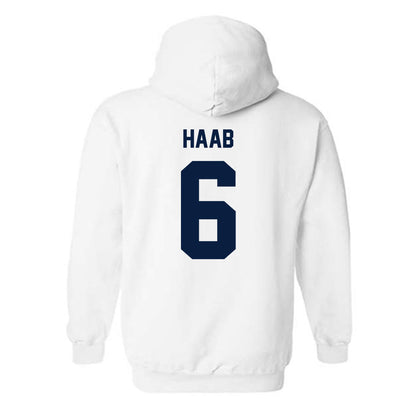 Georgia Southern - NCAA Baseball : Daniel Haab - Classic Fashion Shersey Hooded Sweatshirt-1