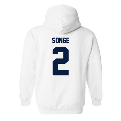 Georgia Southern - NCAA Men's Soccer : Ole Songe - Classic Fashion Shersey Hooded Sweatshirt-1