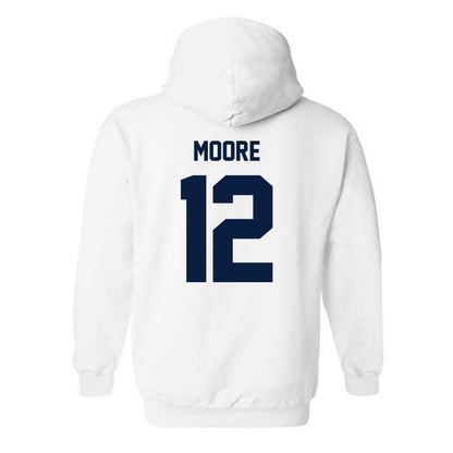 Georgia Southern - NCAA Men's Basketball : Tyren Moore - Classic Fashion Shersey Hooded Sweatshirt-1