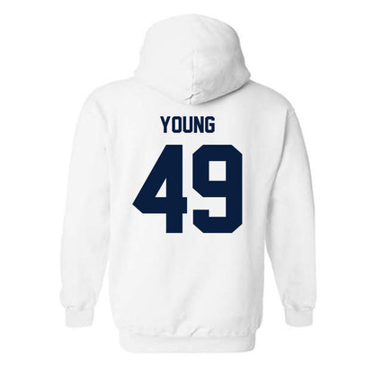 Georgia Southern - NCAA Baseball : Jack Young - Classic Fashion Shersey Hooded Sweatshirt-1