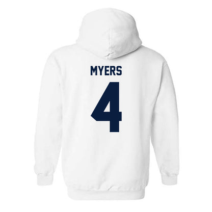 Georgia Southern - NCAA Baseball : Jack Myers - Classic Fashion Shersey Hooded Sweatshirt-1