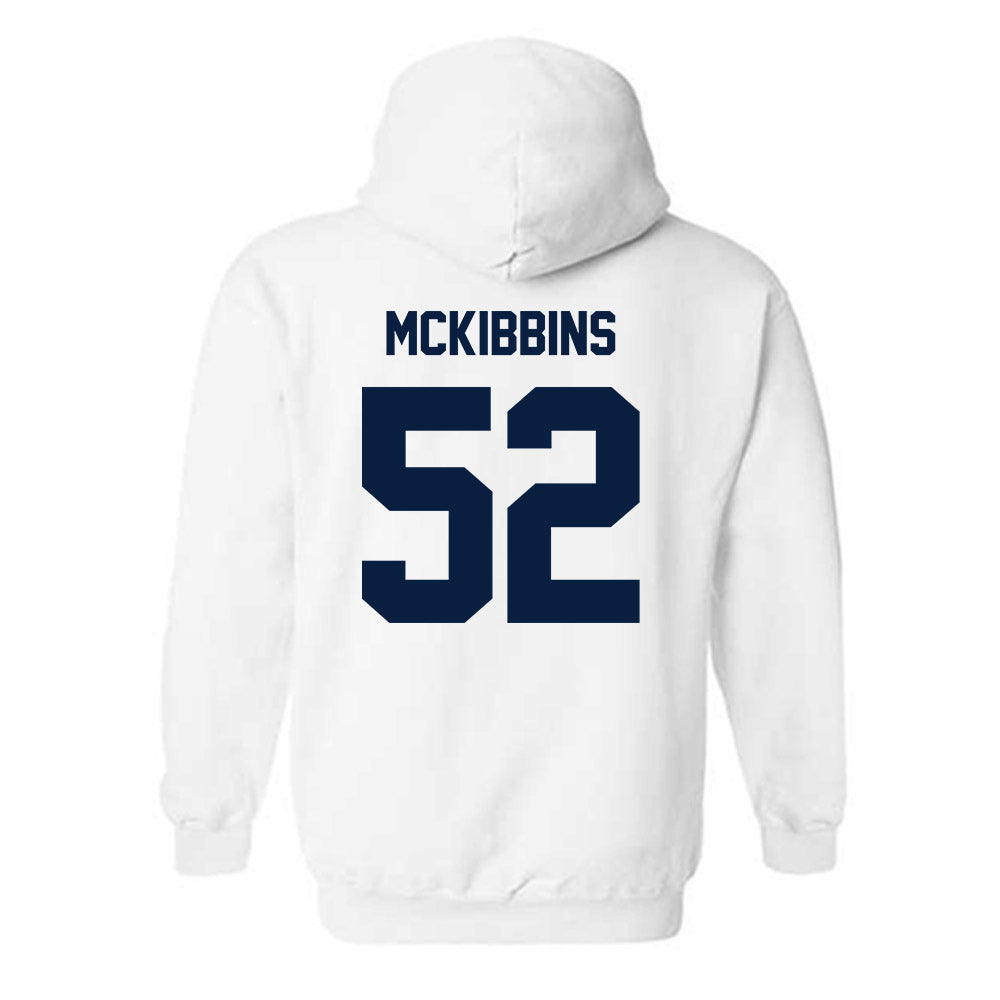 Georgia Southern - NCAA Football : Tayvian Mckibbins - Classic Fashion Shersey Hooded Sweatshirt-1