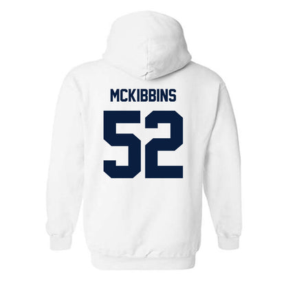 Georgia Southern - NCAA Football : Tayvian Mckibbins - Classic Fashion Shersey Hooded Sweatshirt-1