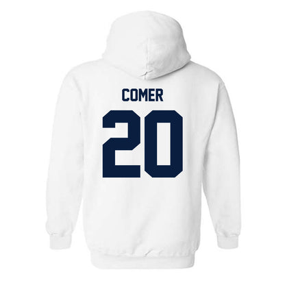 Georgia Southern - NCAA Women's Soccer : Addison Comer - Classic Fashion Shersey Hooded Sweatshirt-1
