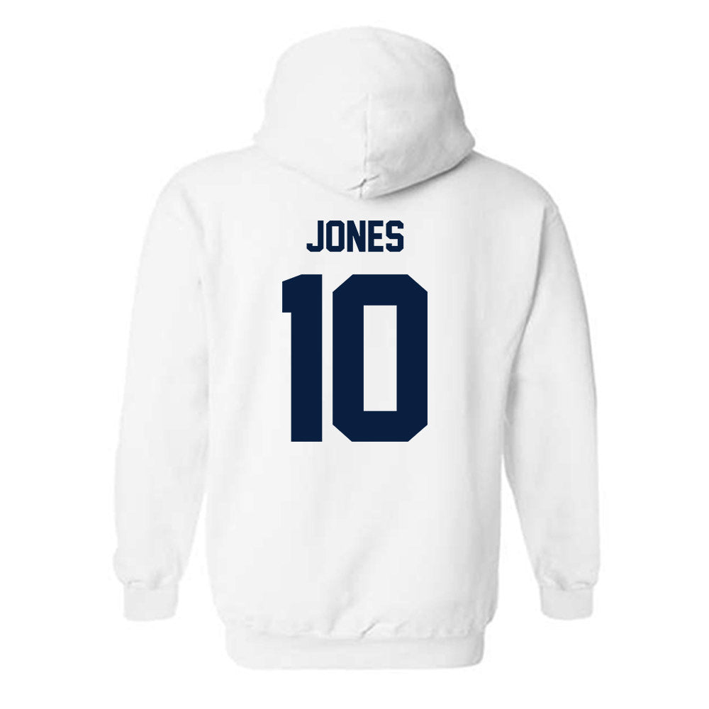 Georgia Southern - NCAA Women's Basketball : Jamiria Jones - Classic Fashion Shersey Hooded Sweatshirt-1