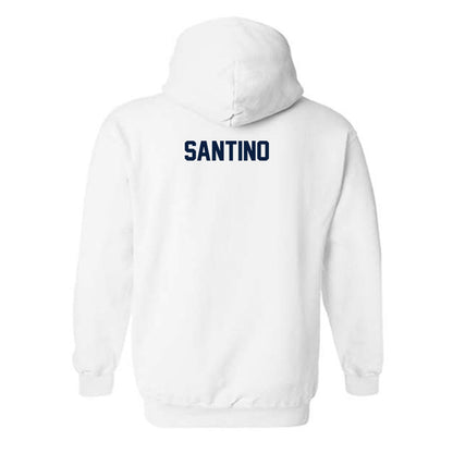 Georgia Southern - NCAA Women's Swimming & Diving : Victoria Santino - Classic Fashion Shersey Hooded Sweatshirt-1