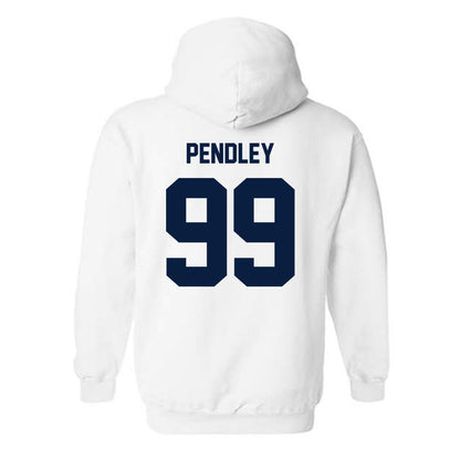 Georgia Southern - NCAA Baseball : Brady Pendley - Classic Fashion Shersey Hooded Sweatshirt-1