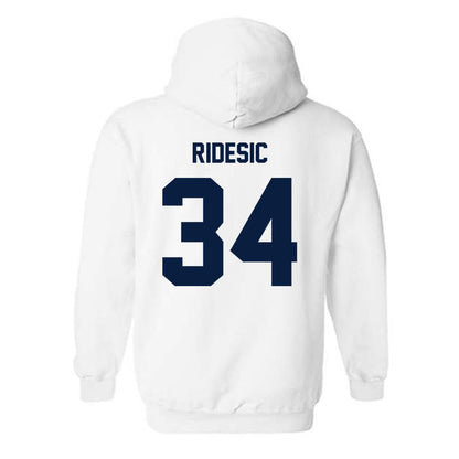 Georgia Southern - NCAA Men's Basketball : Pavle Ridesic - Classic Fashion Shersey Hooded Sweatshirt-1