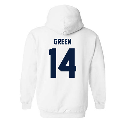 Georgia Southern - NCAA Football : Prince Green - Classic Fashion Shersey Hooded Sweatshirt-1
