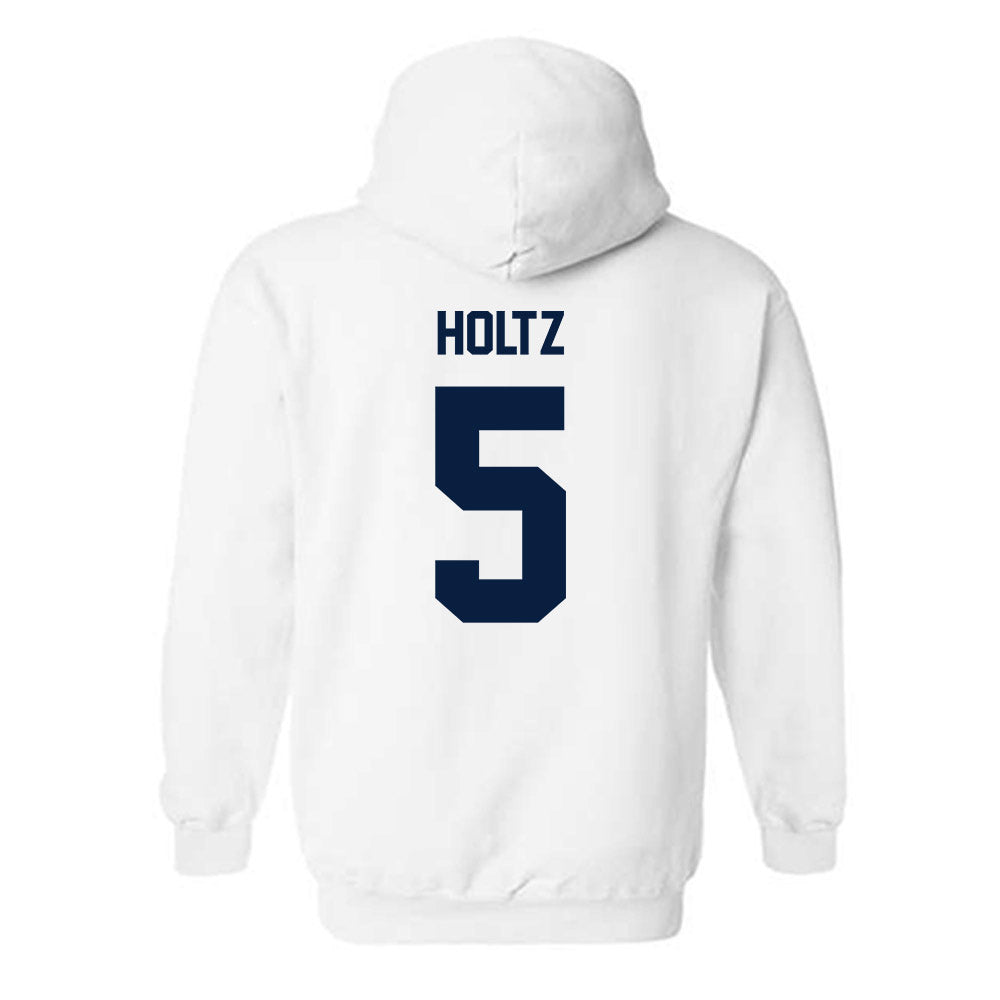 Georgia Southern - NCAA Men's Soccer : Lior Holtz - Classic Fashion Shersey Hooded Sweatshirt-1