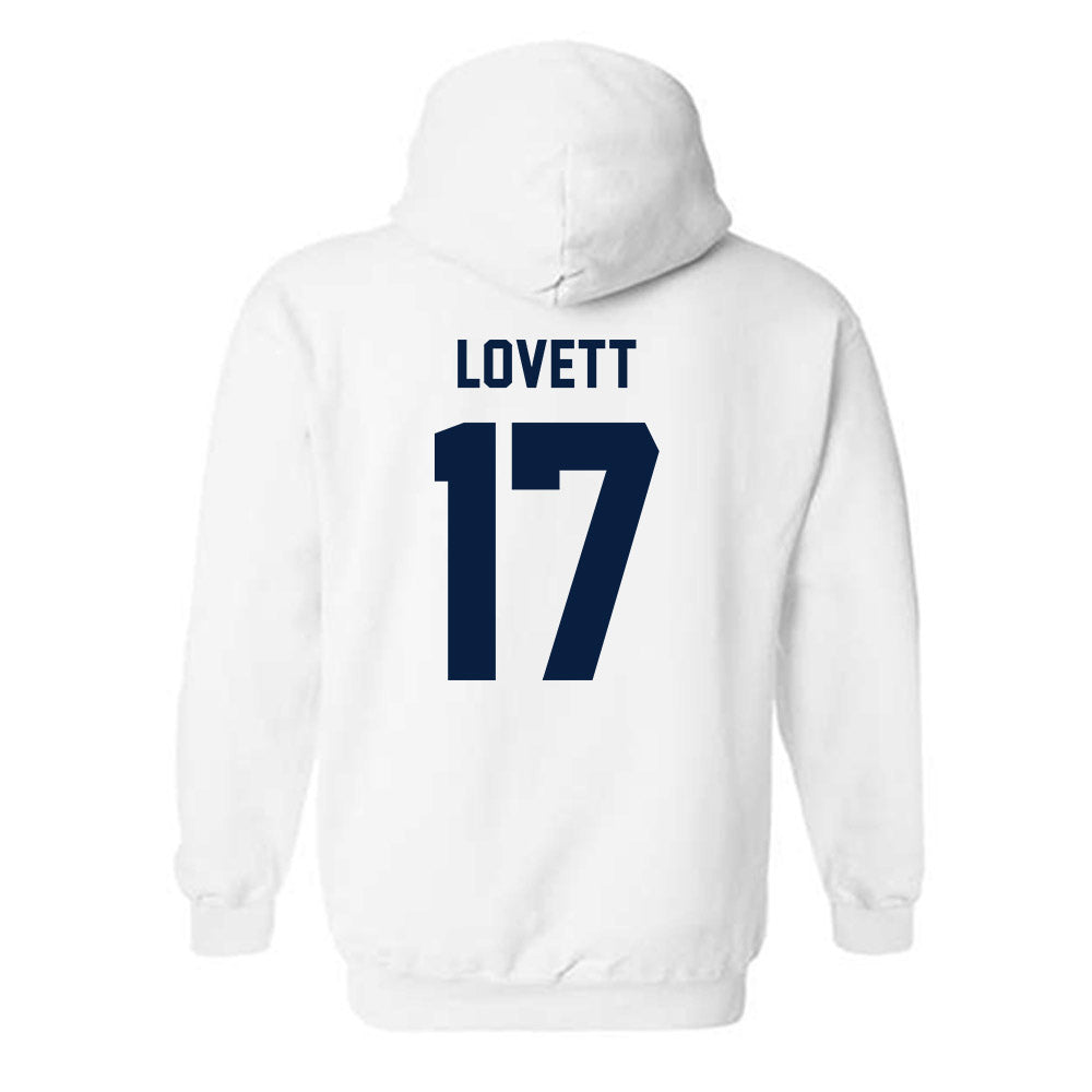 Georgia Southern - NCAA Baseball : Jett Lovett - Classic Fashion Shersey Hooded Sweatshirt-1