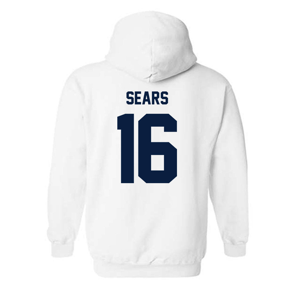Georgia Southern - NCAA Men's Soccer : Edan Sears - Classic Fashion Shersey Hooded Sweatshirt-1