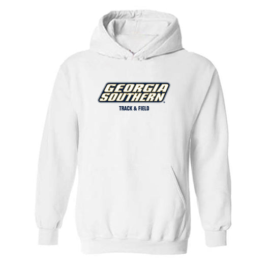 Georgia Southern - NCAA Women's Track & Field : Greta Caprathe - Classic Fashion Shersey Hooded Sweatshirt-0
