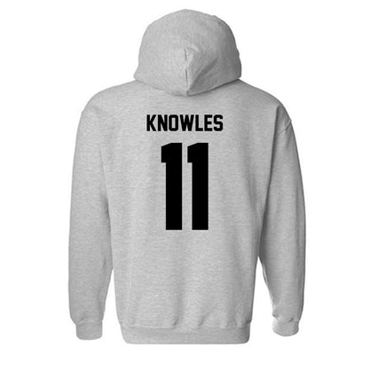 Georgia Southern - NCAA Women's Volleyball : Kayla Knowles - Classic Fashion Shersey Hooded Sweatshirt-1