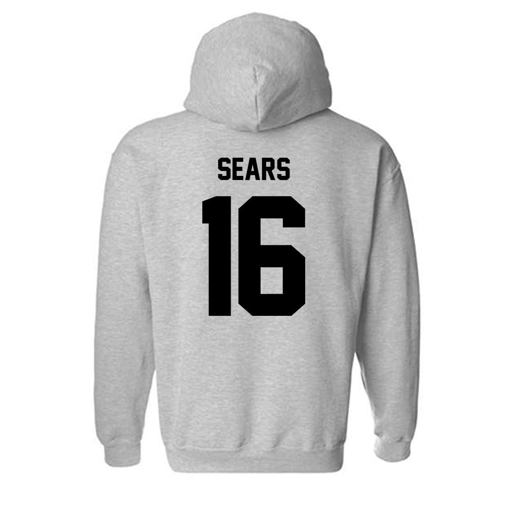 Georgia Southern - NCAA Men's Soccer : Edan Sears - Classic Fashion Shersey Hooded Sweatshirt-1