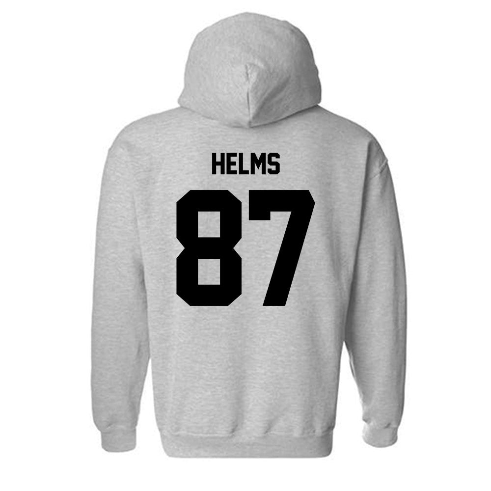 Georgia Southern - NCAA Football : River Helms - Classic Fashion Shersey Hooded Sweatshirt-1