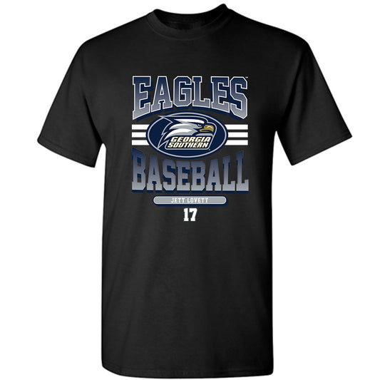 Georgia Southern - NCAA Baseball : Jett Lovett - Classic Fashion Shersey T-Shirt-0