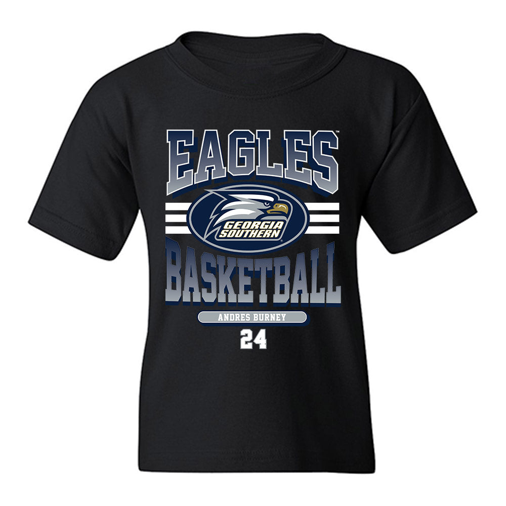 Georgia Southern - NCAA Men's Basketball : Andres Burney - Classic Fashion Shersey Youth T-Shirt-0