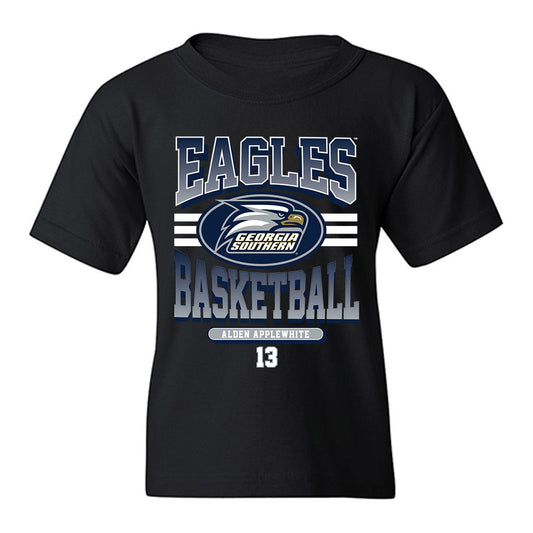 Georgia Southern - NCAA Men's Basketball : Alden Applewhite - Classic Fashion Shersey Youth T-Shirt-0