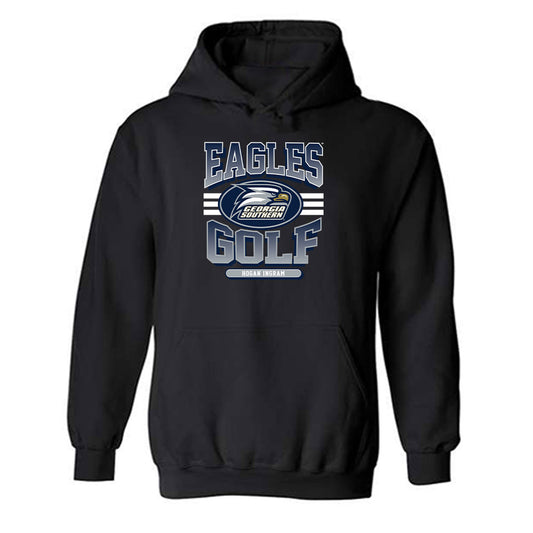 Georgia Southern - NCAA Men's Golf : Hogan Ingram - Classic Fashion Shersey Hooded Sweatshirt-0