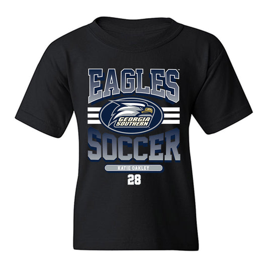 Georgia Southern - NCAA Women's Soccer : katie oakley - Classic Fashion Shersey Youth T-Shirt-0