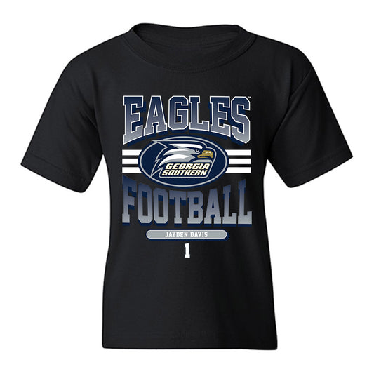 Georgia Southern - NCAA Football : Jayden Davis - Classic Fashion Shersey Youth T-Shirt-0