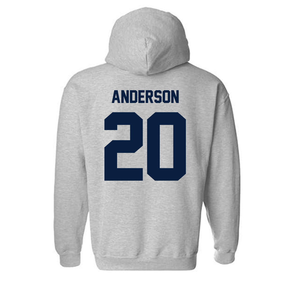 Georgia Southern - NCAA Women's Basketball : Lia Anderson - Classic Fashion Shersey Hooded Sweatshirt-1