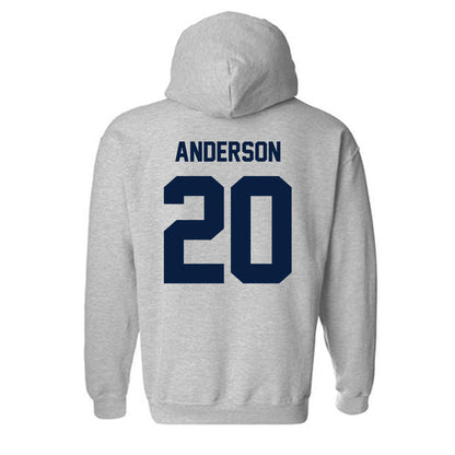 Georgia Southern - NCAA Women's Basketball : Lia Anderson - Classic Fashion Shersey Hooded Sweatshirt-1
