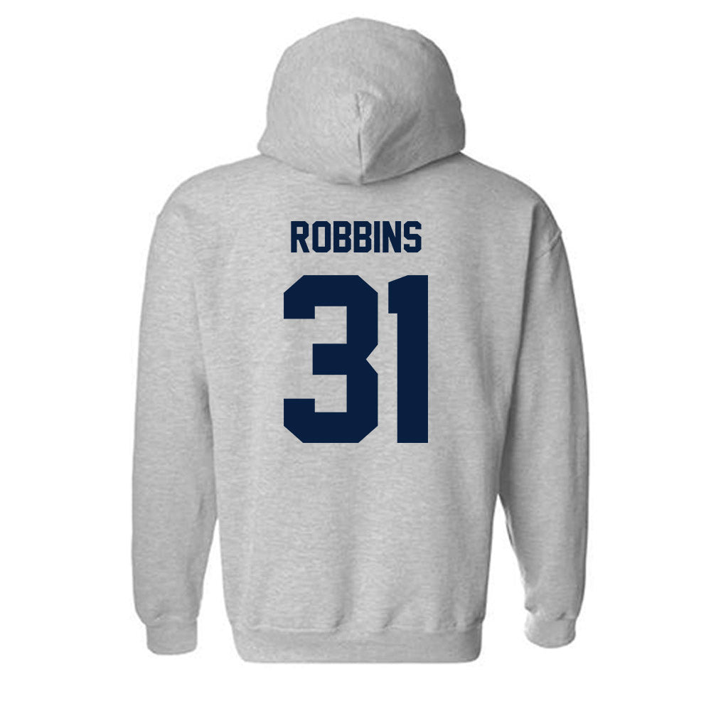Georgia Southern - NCAA Baseball : Will Robbins - Classic Fashion Shersey Hooded Sweatshirt-1