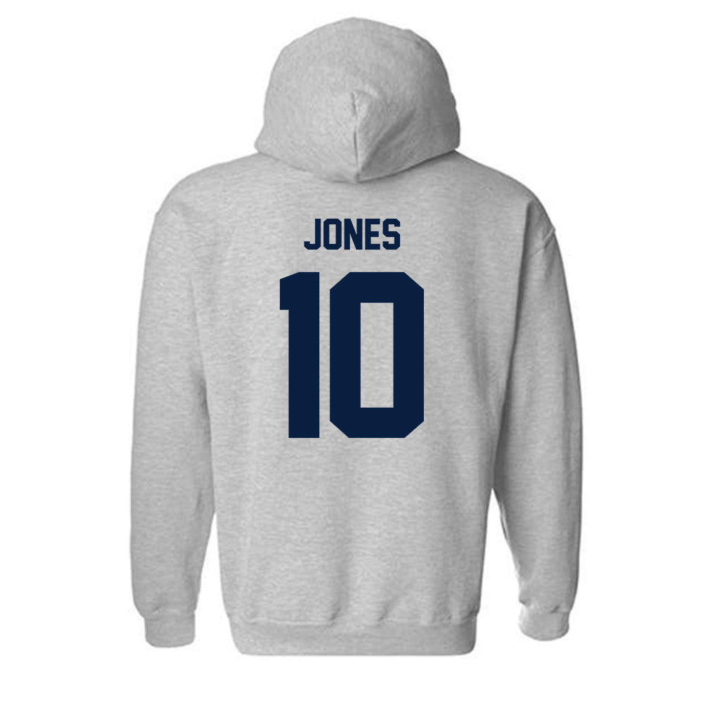 Georgia Southern - NCAA Women's Basketball : Jamiria Jones - Classic Fashion Shersey Hooded Sweatshirt-1