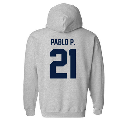 Georgia Southern - NCAA Men's Soccer : Pablo Portero - Classic Fashion Shersey Hooded Sweatshirt-1