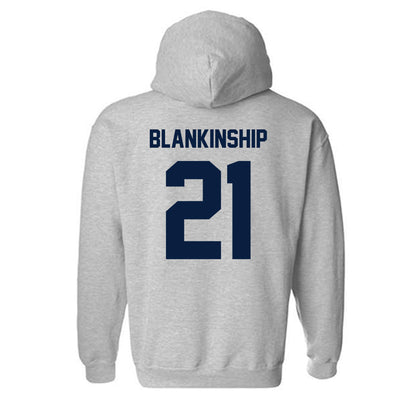 Georgia Southern - NCAA Baseball : Carter Blankinship - Classic Fashion Shersey Hooded Sweatshirt-1