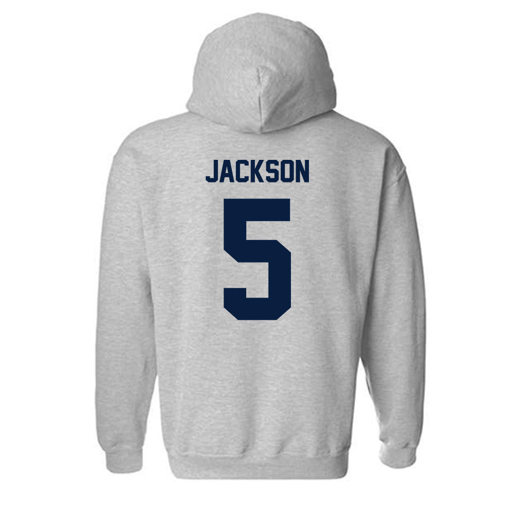 Georgia Southern - NCAA Football : Ayden Jackson - Classic Fashion Shersey Hooded Sweatshirt-1