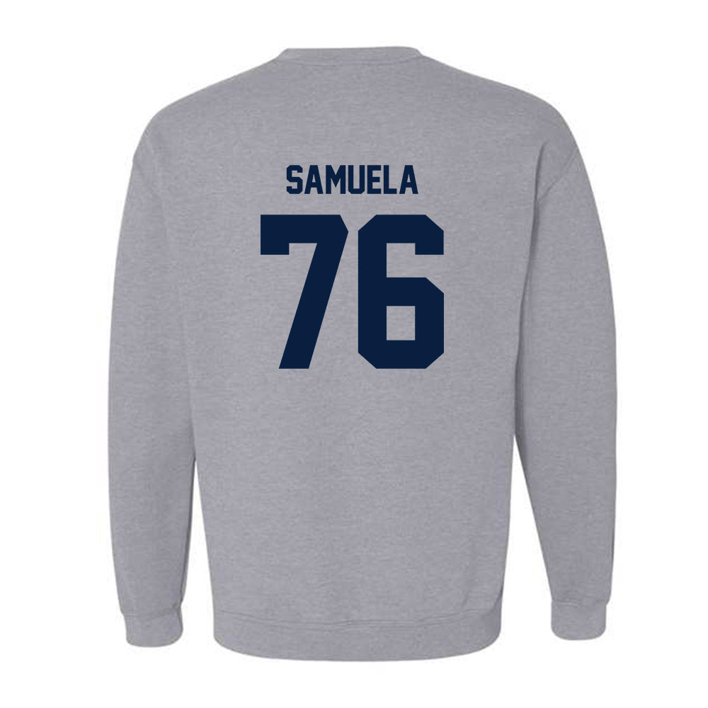 Georgia Southern - NCAA Football : Kingtriton Samuela - Classic Fashion Shersey Crewneck Sweatshirt-1