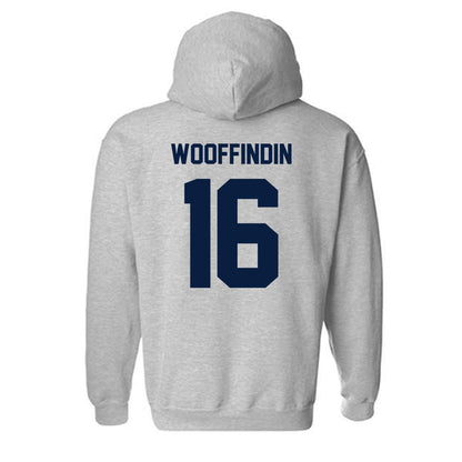 Georgia Southern - NCAA Women's Soccer : Libby Wooffindin - Classic Fashion Shersey Hooded Sweatshirt-1