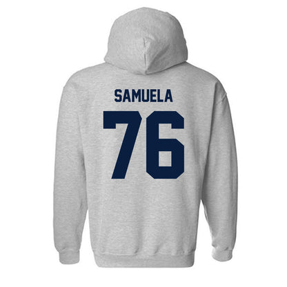 Georgia Southern - NCAA Football : Kingtriton Samuela - Classic Fashion Shersey Hooded Sweatshirt-1