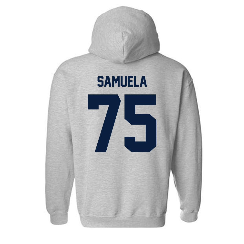 Georgia Southern - NCAA Football : King Samuela - Classic Fashion Shersey Hooded Sweatshirt-1