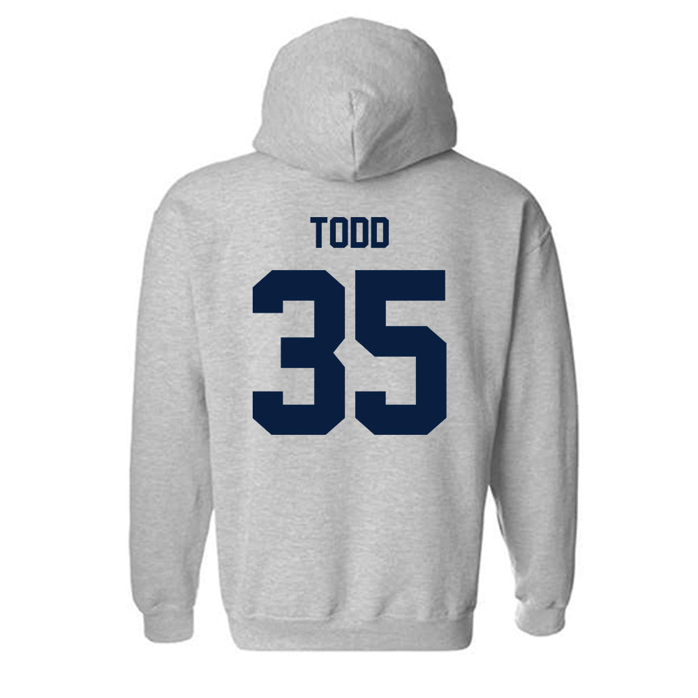 Georgia Southern - NCAA Football : Taeo Todd - Classic Fashion Shersey Hooded Sweatshirt-1