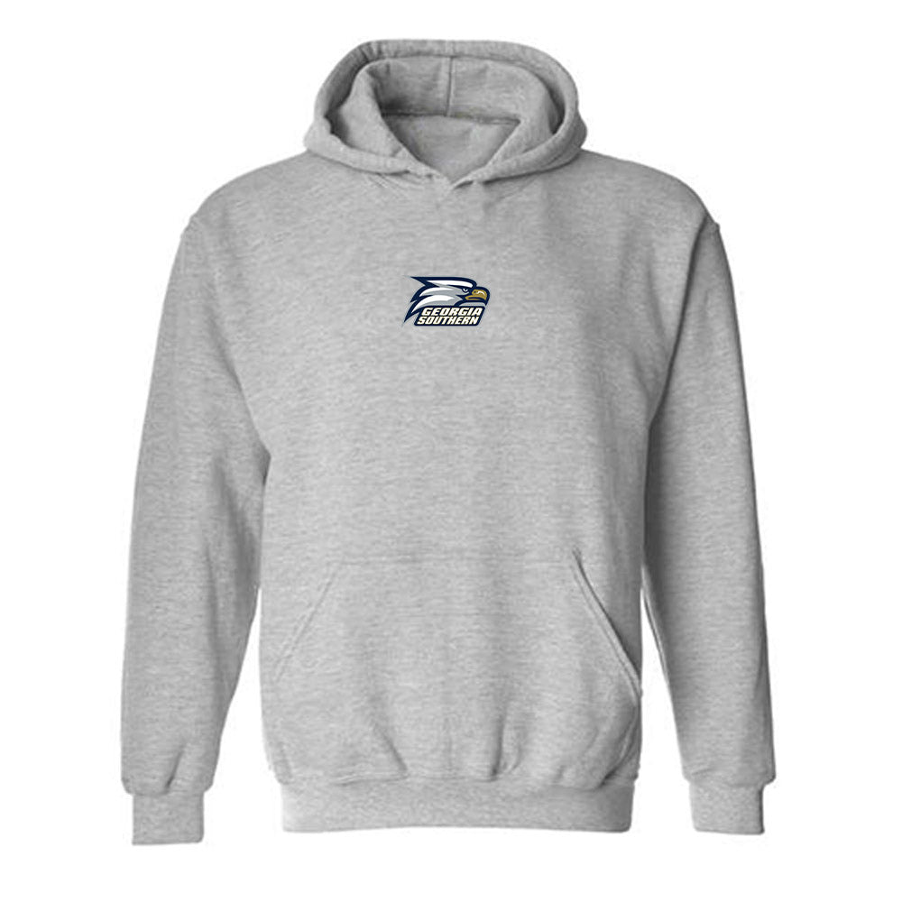 Georgia Southern - NCAA Women's Swimming & Diving : Sally Ouzts - Classic Fashion Shersey Hooded Sweatshirt-0