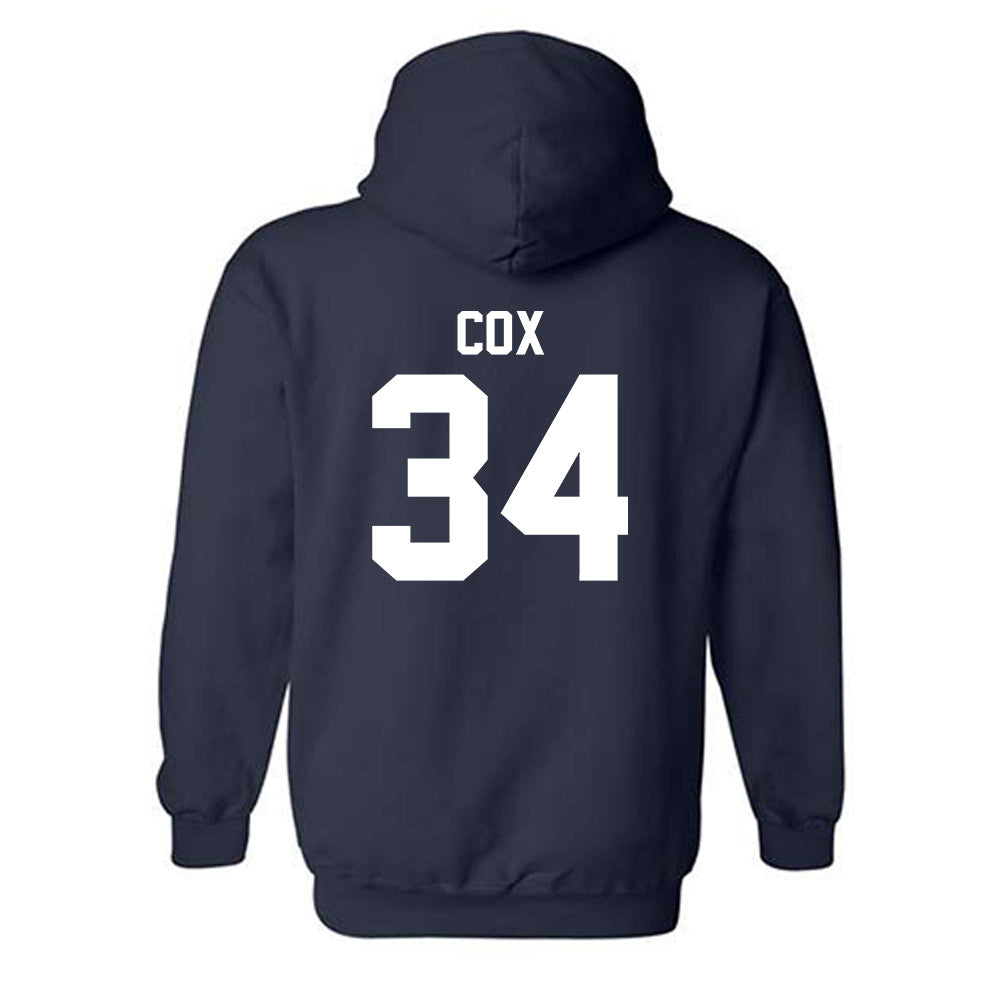 Georgia Southern - NCAA Men's Soccer : Justin Cox - Classic Shersey Hooded Sweatshirt-1
