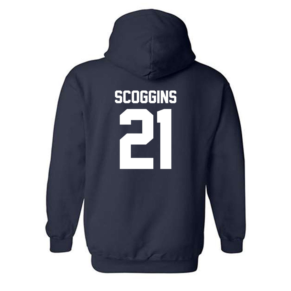 Georgia Southern - NCAA Women's Basketball : Laney Scoggins - Classic Shersey Hooded Sweatshirt-1